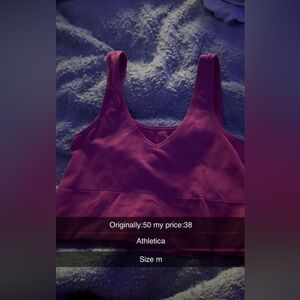 Athleta Pink Tank Top